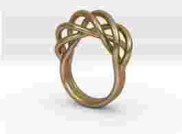 Bague nouée