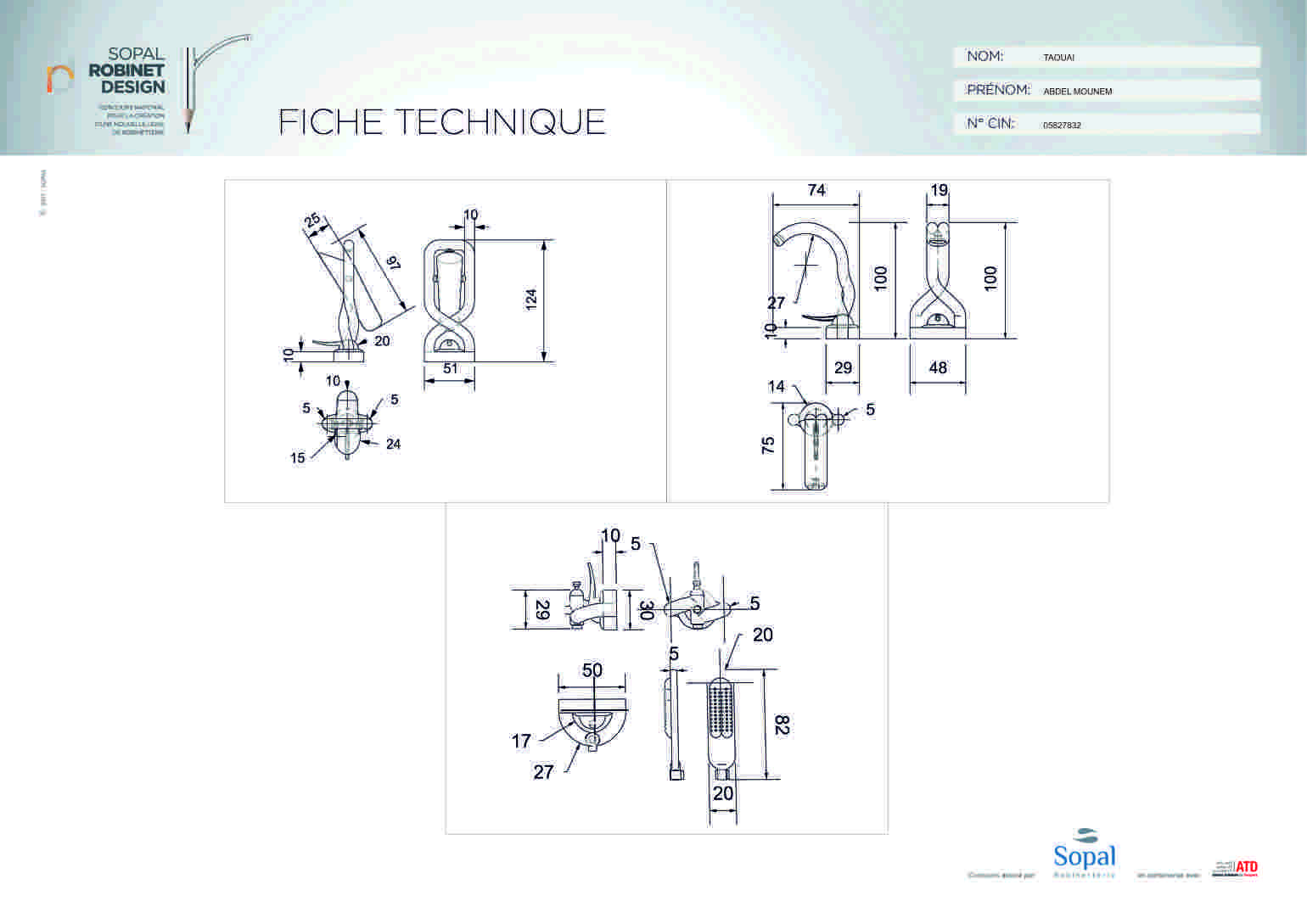 Fiche technique Sopal