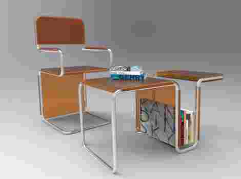 Bureau et chaise