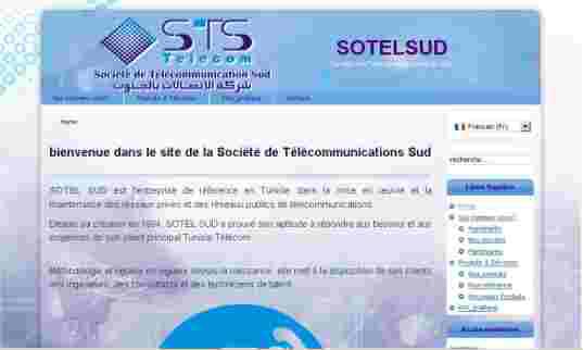 Site web — télécommunications